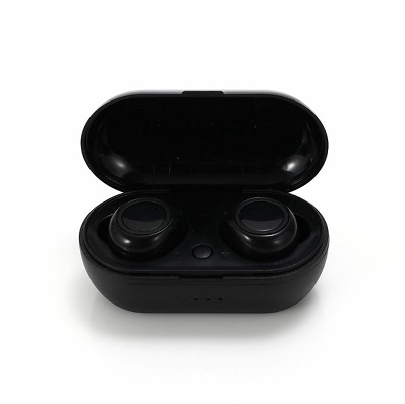 HKM-060947 Wireless Bluetooth Stereo Earbuds with Charging Case - Ergonomic TWS Headset for Phone Calls and Music