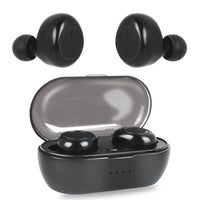 HKM-060947 Wireless Bluetooth Stereo Earbuds with Charging Case - Ergonomic TWS Headset for Phone Calls and Music