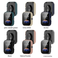HKM-061139 Tempered Film Integrated Shell for Huami Amazfit Bip3 & Bip3 Pro - Durable Hard Case in Multiple Colors