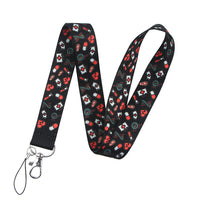HKM-061267 Cute Cartoon Doctor Mobile Phone Lanyard with Metal Buckle, Bright Colors, Durable Polyester, 46cm Length