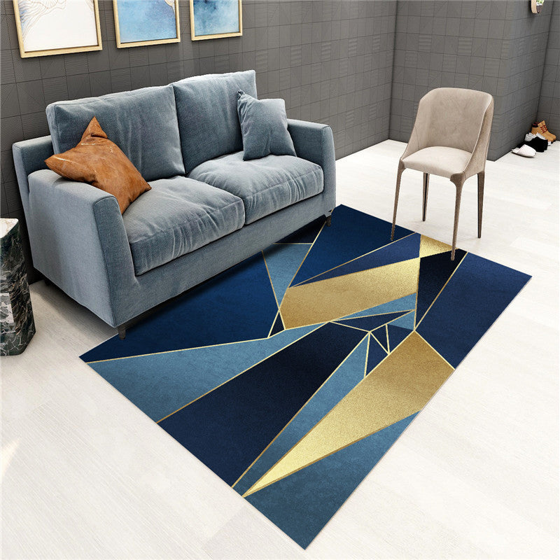 HKM-061587 Nordic Light Printed Geometric Carpet Mat - 400mm x 600mm, Machine Washable, Available in Multiple Styles