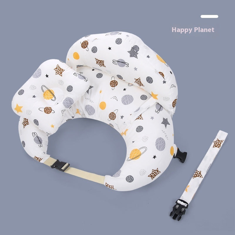 HKM-061843 Breastfeeding Pillow Set of 3 with 100% Cotton Cover and Removable Shoulder Strap