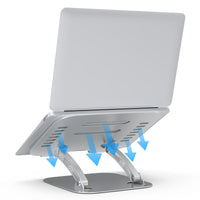 HKM-062099 Aluminum Alloy Laptop Lifting Bracket for All Models, 30 x 26 x 5.5 cm