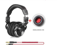 HKM-062099 Stereo Headphones with Microphone, 3.5mm/6.3mm Jack, 20-20k Hz Frequency Response, 32 Ω Impedance