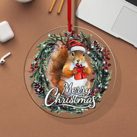 HKM-062163 Acrylic Christmas Tree Pendants - Festive Holiday Decorations in 34 Colors