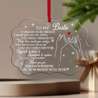 HKM-062163 Acrylic Christmas Tree Pendants - Festive Holiday Decorations in 34 Colors