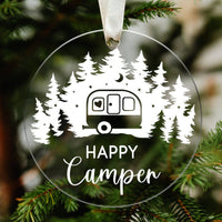 HKM-062163 Acrylic Christmas Tree Pendants - Festive Holiday Decorations in 34 Colors