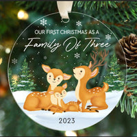 HKM-062163 Acrylic Christmas Tree Pendants - Festive Holiday Decorations in 34 Colors