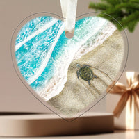 HKM-062163 Acrylic Christmas Tree Pendants - Festive Holiday Decorations in 34 Colors