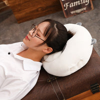 HKM-062163 Panda Plush Hand Warming Pillow with Soft Down Cotton Filling