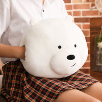 HKM-062163 Panda Plush Hand Warming Pillow with Soft Down Cotton Filling