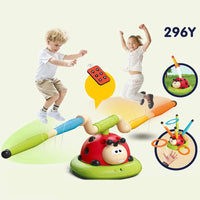 HKM-062291 3 in 1 RC Jump Rope Sports Machine for Kids - Outdoor Exercise Toy Set