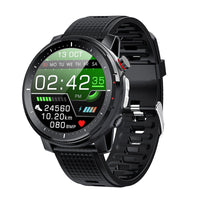 HKM-062547 IP68 Waterproof Smart Watch for Men - 1.3 Inch Touchscreen, Silicone Strap, Fitness and Fashion Friendly