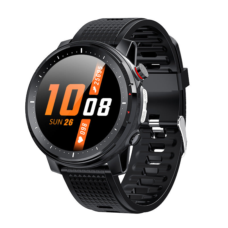 HKM-062547 IP68 Waterproof Smart Watch for Men - 1.3 Inch Touchscreen, Silicone Strap, Fitness and Fashion Friendly