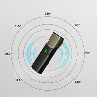 HKM-062739 Wireless Lavalier Microphone with Bluetooth Connectivity for Live Streaming and Video Recording