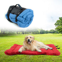 HKM-062803 Universal Waterproof Pet Mat - Durable Oxford Cloth in Blue, Red, or Grey, Ideal for Indoor and Outdoor Use