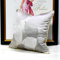 HKM-062995 Light Luxury Khaki and Orange Pillow Collection - Various Sizes and Fill Options
