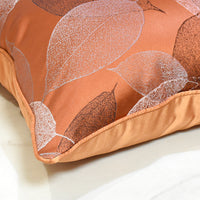 HKM-062995 Light Luxury Khaki and Orange Pillow Collection - Various Sizes and Fill Options