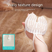 HKM-063123 Silicone Grooming Gloves for Dogs and Cats - Hair Removal & Massage Brush