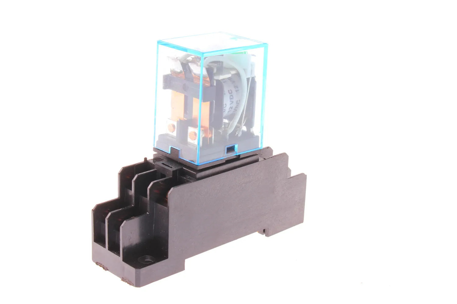 HKM-063379 Small Intermediate Relay AC220V DC24V DC12V LY2N-J with 8 Feet Fiberglass