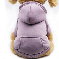 HKM-063443 Cozy Polyester Sweatshirt for Dogs and Cats - Thin, Versatile with Pockets, Perfect for All Seasons