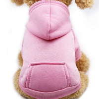 HKM-063443 Cozy Polyester Sweatshirt for Dogs and Cats - Thin, Versatile with Pockets, Perfect for All Seasons