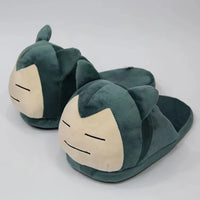 HKM-064019 Custom Design Plush Stuffed Animal Slippers for Kids, Winter Indoor Footwear, 11-30CM