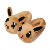 HKM-064019 Custom Design Plush Stuffed Animal Slippers for Kids, Winter Indoor Footwear, 11-30CM