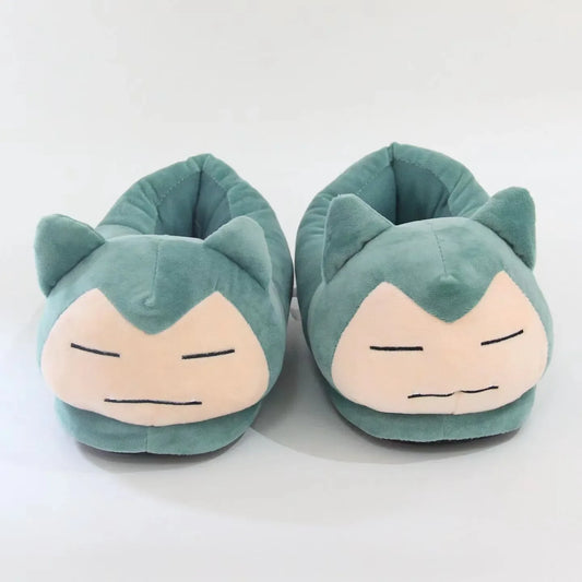 HKM-064019 Custom Design Plush Stuffed Animal Slippers for Kids, Winter Indoor Footwear, 11-30CM