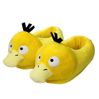 HKM-064019 Custom Design Plush Stuffed Animal Slippers for Kids, Winter Indoor Footwear, 11-30CM