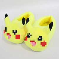 HKM-064019 Custom Design Plush Stuffed Animal Slippers for Kids, Winter Indoor Footwear, 11-30CM