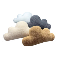 HKM-064083 Bay Window Plush Doll Cushion for Afternoon Naps - Available in White, Beige, Brown, Gray, 33cm Height