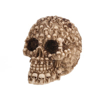 HKM-064147 Resin Skull Decoration for Halloween Home Decor and Crafts