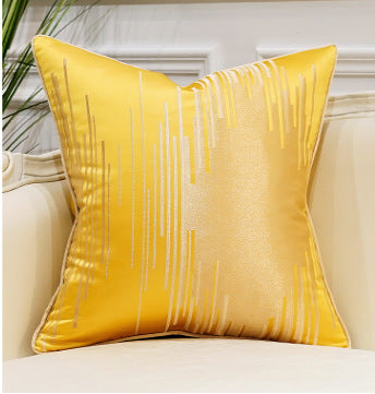 HKM-064467 Soft Polyester Waist Pillow Cushion 45x45cm High-Density Jacquard Filling