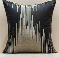 HKM-064467 Soft Polyester Waist Pillow Cushion 45x45cm High-Density Jacquard Filling