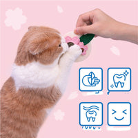 HKM-064787 Sakura Fruit Cat Mutian Polygonum Teething Stick Catnip Kitten Teeth Cleaning Toy