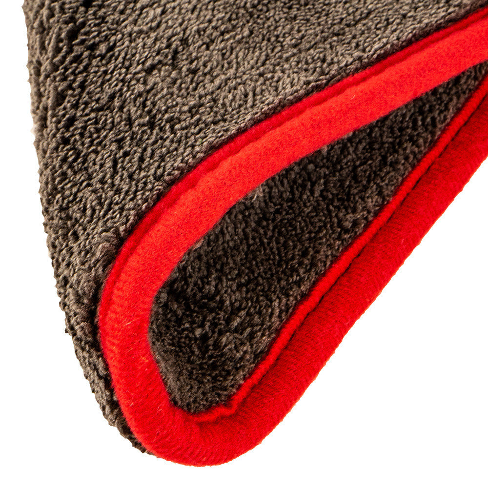 HKM-064915 Premium 1200GSM Coral Fleece Microfiber Towel for Car Detailing, 40x40cm