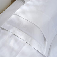 HKM-065107 Pure White Brushed Cloth Four-Piece Bedding Quilt Cover Set