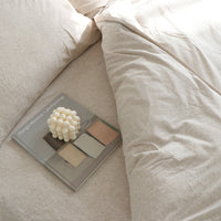 HKM-065171 Four-Piece Super Soft Cotton Knitted Bedding Set, Eco-Friendly and Skin-Friendly for 1.5m Beds