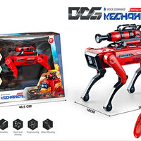 HKM-065299 Interactive Voice-Controlled STEM Robot Dog Toy for Kids - Multifunctional RC Pet