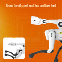 HKM-065299 Interactive Voice-Controlled STEM Robot Dog Toy for Kids - Multifunctional RC Pet