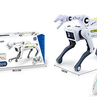 HKM-065299 Interactive Voice-Controlled STEM Robot Dog Toy for Kids - Multifunctional RC Pet