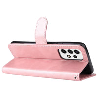 HKM-065427 Leather Zipper Wallet Case for Samsung Phones - Shockproof, Anti-Fall, and Heat Dissipation Features