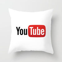 HKM-065555 Cartoon Pattern Peach Skin Pillowcase - Soft Polyester Cushion Cover