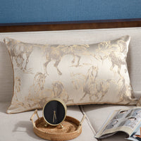 HKM-065619 Nordic Cartoon Jacquard Sofa Cushion 30x50cm with PP Cotton Filling