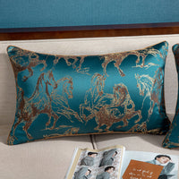 HKM-065619 Nordic Cartoon Jacquard Sofa Cushion 30x50cm with PP Cotton Filling