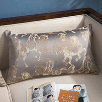 HKM-065619 Nordic Cartoon Jacquard Sofa Cushion 30x50cm with PP Cotton Filling