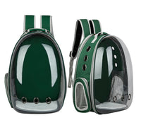 HKM-065683 Transparent Space Capsule Cat Backpack - Durable Oxford Material, Available in Multiple Colors