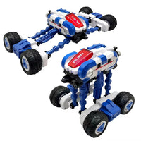 HKM-065747 Deformation Remote Control Stunt Car with LED Lights, Multi-Terrain, 1/26 Scale, 6-Channel Control