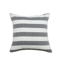 HKM-065811 Geometric Striped Linen Cotton Pillowcase - Fashionable and Simple, Multiple Sizes Available